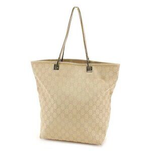 GUCCI Tote Bag beige Women Authentic secondhand